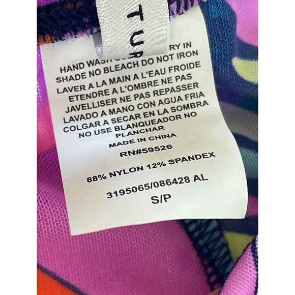 Trina‎ Turk Multicolor Cover Up Pants With Side Slits Women's Size Small - Picture 5 of 7